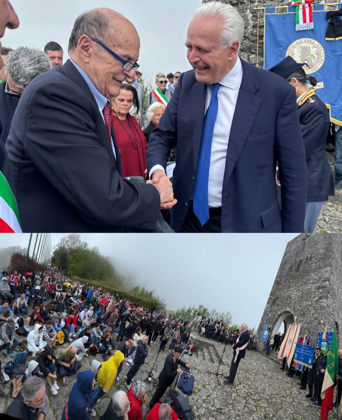 Giani a Sant’Anna di Stazzema per il 25 aprile: “Resistenza è difendere la Costituzione”